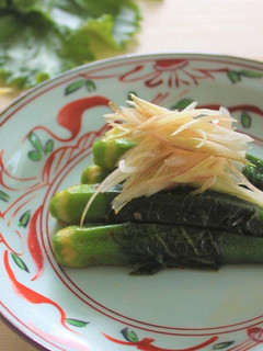 オクラと大葉の醤油ナムル-レシピのメイン写真