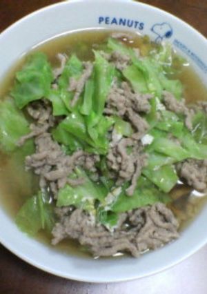 簡単　ひき肉とキャベツのさっと煮-レシピのメイン写真