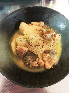 鶏と大根のコンソメバター煮-レシピのメイン写真