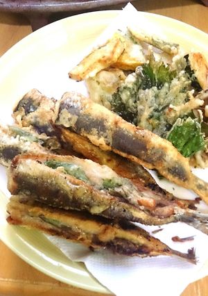 いわしの梅肉大葉はさみ天ぷら-レシピのメイン写真