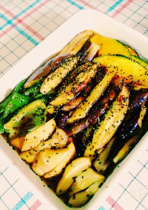 夏野菜の南蛮漬け♪暑い夏もパクパク！-レシピのメイン写真