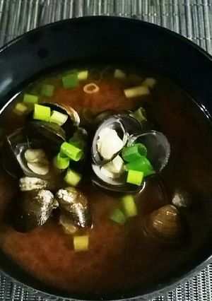 アク取りおまかせ　しじみの味噌汁-レシピのメイン写真