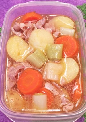 塩肉じゃが☆夏にさっぱり熱中症予防にも！-レシピのメイン写真