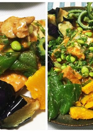 夏野菜麻婆豆腐-レシピのメイン写真