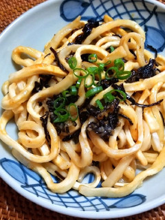 塩昆布うどん-レシピのメイン写真