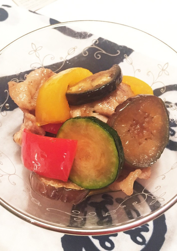 揚げないから簡単！彩り夏野菜の焼きびたし-レシピのメイン写真
