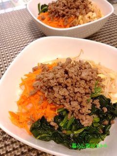 おうちで簡単☆ビビンバ丼-レシピのメイン写真