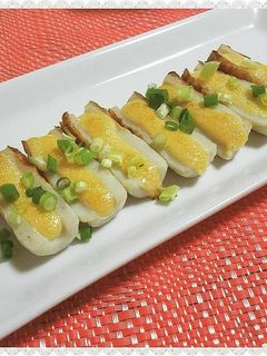 竹輪の明太マヨ焼き-レシピのメイン写真