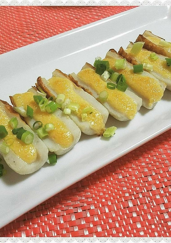 竹輪の明太マヨ焼き-レシピのメイン写真