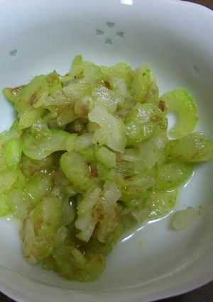 セロリの梅おかか和え-レシピのメイン写真