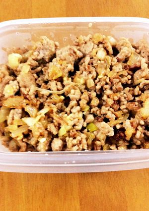 簡単☆作り置き 生姜焼き風肉味噌炒め-レシピのメイン写真