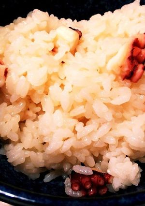 簡単！蛸と梅酢だけ ～実家のタコ飯～-レシピのメイン写真