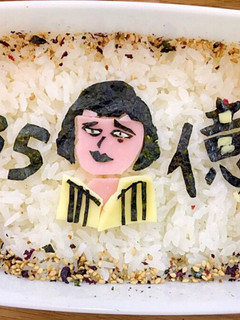 キャラ弁♡ブルゾンちえみ\(^^)/-レシピのメイン写真