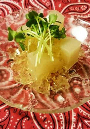 冷製♪白だしつゆの大根煮とジュレ☆-レシピのメイン写真