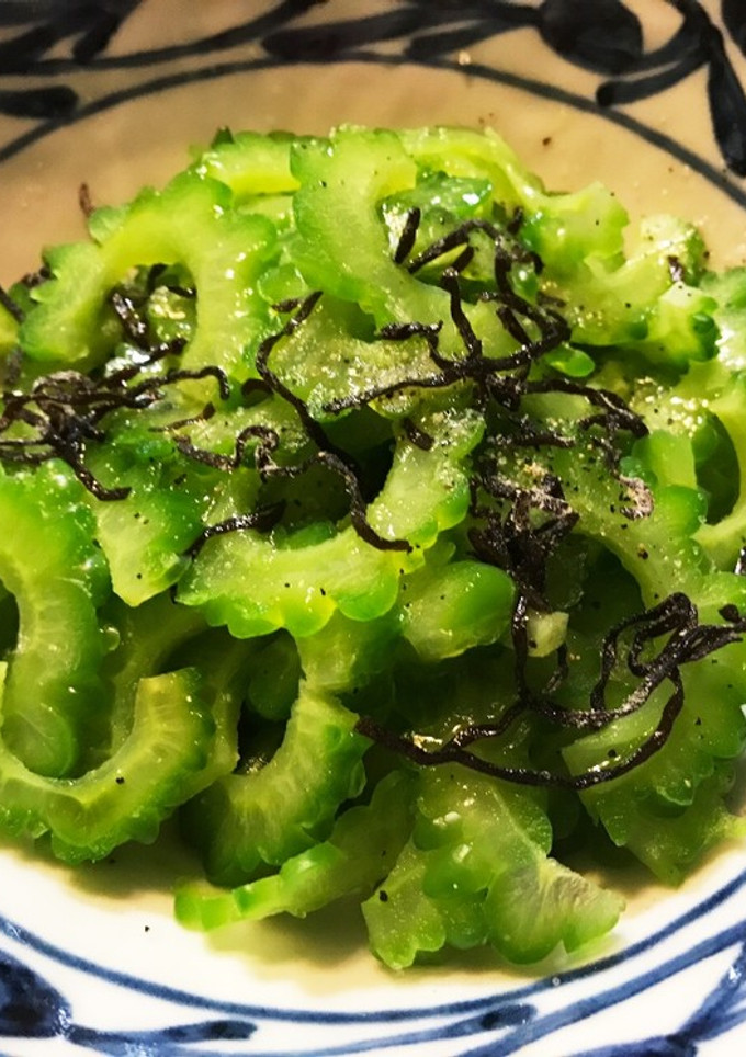 簡単＊ゴーヤの塩昆布和え-レシピのメイン写真