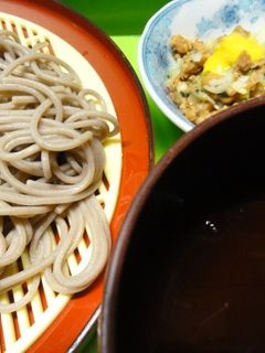 *タタキ納豆と大根おろしのざる蕎麦*-レシピのメイン写真