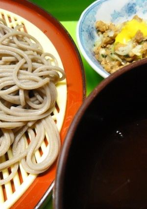 ＊タタキ納豆と大根おろしのざる蕎麦＊-レシピのメイン写真