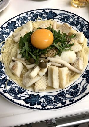 簡単♪和風納豆スープパスタ-レシピのメイン写真