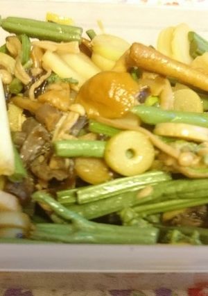 山菜の醤油炒め-レシピのメイン写真
