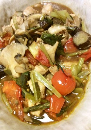 鶏胸肉と色々野菜の中華風お酢炒め-レシピのメイン写真