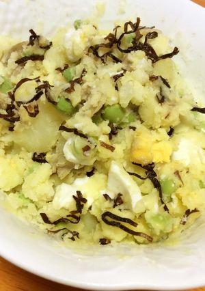 枝豆と卵のポテトサラダ-レシピのメイン写真