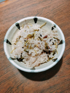 白出汁みりんで♡♡16雑穀梅炊き込みご飯-レシピのメイン写真