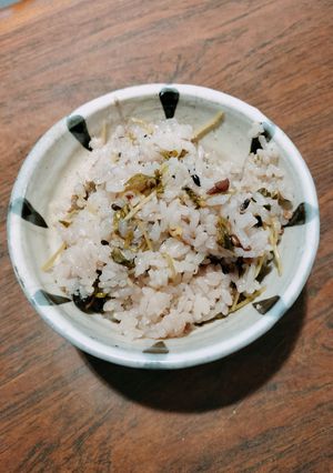 白出汁みりんで♡♡16雑穀梅炊き込みご飯-レシピのメイン写真