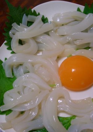 たまご醤油ｄｅいか刺し-レシピのメイン写真