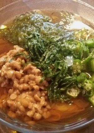 ねばねばそうめん-レシピのメイン写真