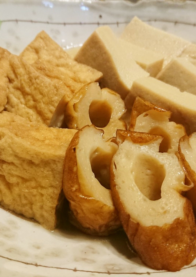 厚揚げと高野豆腐とちくわの含め煮-レシピのメイン写真