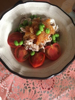 夏バテ解消!豚しゃぶサラダ-レシピのメイン写真