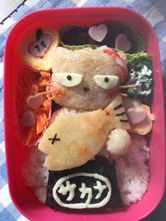 キャラ弁☆猫の魚屋さん-レシピのメイン写真