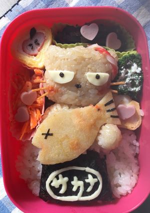 キャラ弁☆猫の魚屋さん-レシピのメイン写真