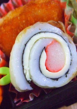 カニカマ×ちくわの巻き巻き♪-レシピのメイン写真