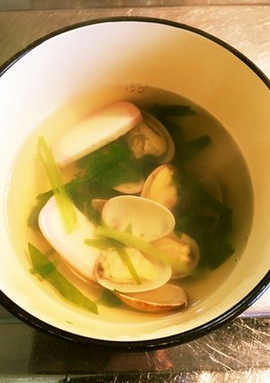 超簡単、あさりのお吸い物-レシピのメイン写真