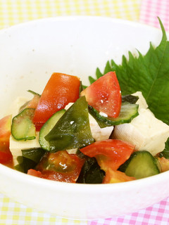 豆腐とトマトの中華サラダ-レシピのメイン写真
