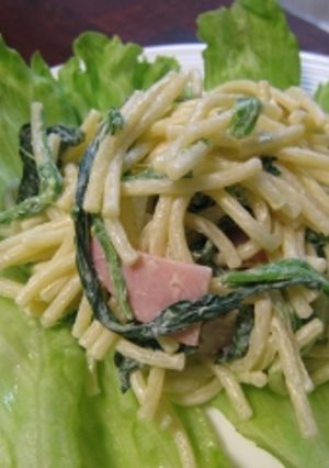 ほうれん草のマヨサラ-レシピのメイン写真