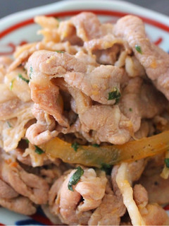 夏はさっぱり梅風味！豚肉の生姜焼き♪-レシピのメイン写真