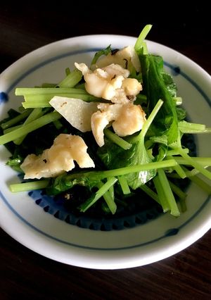 三つ葉の大量消費 ナンプラー炒め-レシピのメイン写真