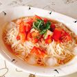 さっぱりトマトツナそうめん!