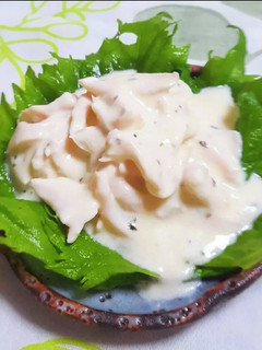 鶏ササミのヨーグルトソース和え-レシピのメイン写真