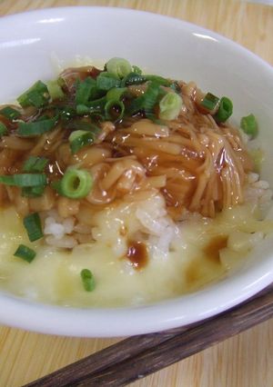 とろ～りチーズのなめたけ丼-レシピのメイン写真