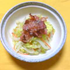 รูปของ 白菜のしゃきしゃきサラダ