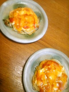 余った素麺でマルゲリータピザ-レシピのメイン写真
