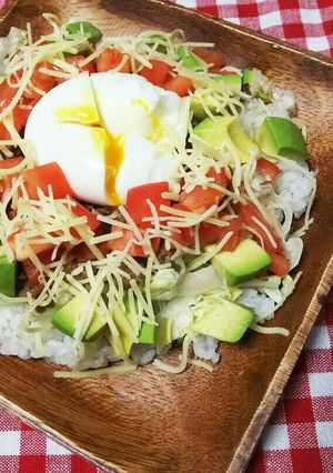 野菜もたっぷり♪ピリ辛タコライス-レシピのメイン写真