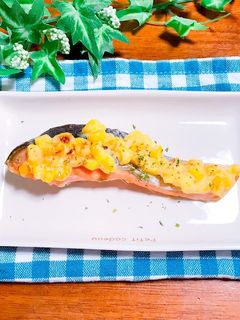 トースターde♡鮭のマヨコーン焼き-レシピのメイン写真