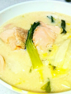 白菜と鮭の中華クリーム煮♥味噌風味☆簡単-レシピのメイン写真