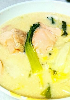 白菜と鮭の中華クリーム煮♥味噌風味☆簡単-レシピのメイン写真