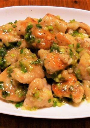 簡単！鶏むね肉のねぎ塩チキン-レシピのメイン写真