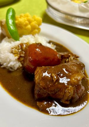 市販の固形ルーで絶品スペアリブカレー!-レシピのメイン写真